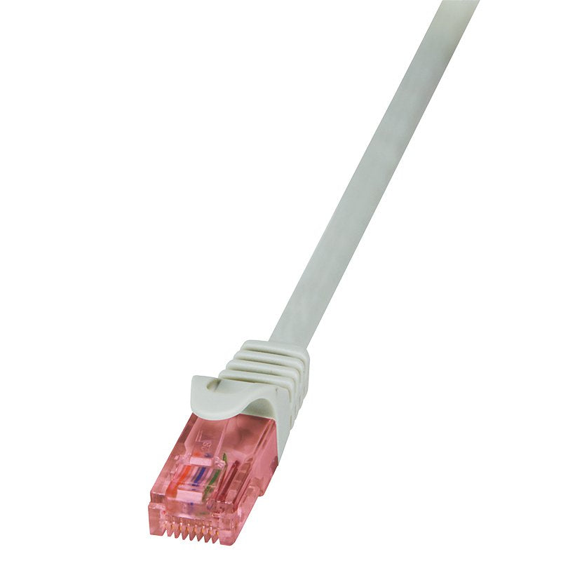 Cable Logilink Patch Cat6 Rj45torj45 U/Utp Bc1,50m Grey, Lszh, Awg 24/7, Primeline