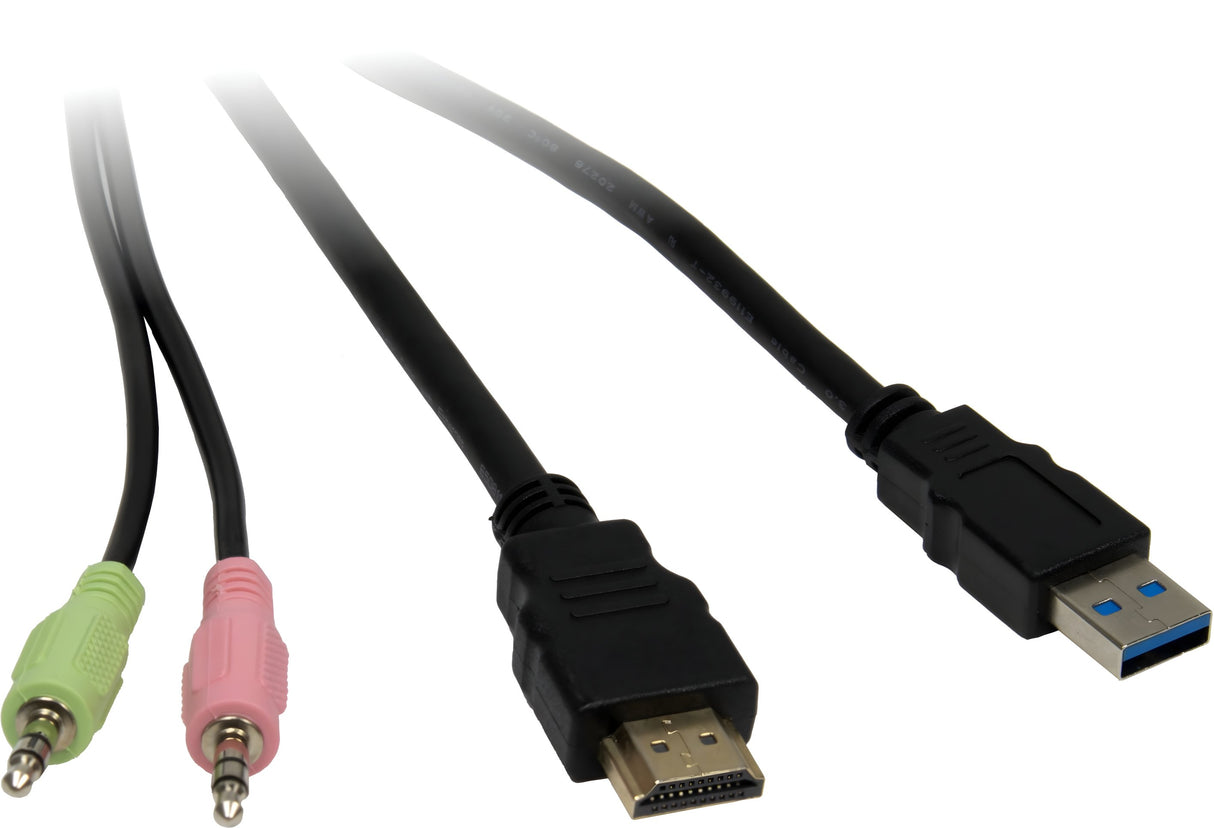 EAN 4260455649605 - Inter-Tech AS-42HUS interruptor KVM Negro imagen 4
