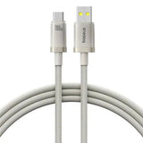 Titanium Alloy Fast Charging Cable Usb To Type-C 100w 1m Galaxy Titanium Gold