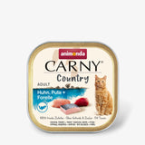 Animonda Carny Country Pollo, Pavo + Trucha - Comida Húmeda Para Gatos - 100 G