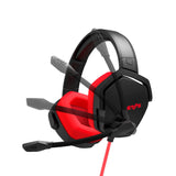 Auricular + Mic Energy Gaming Esg 4 Surround 7.1 Usb Black/Red