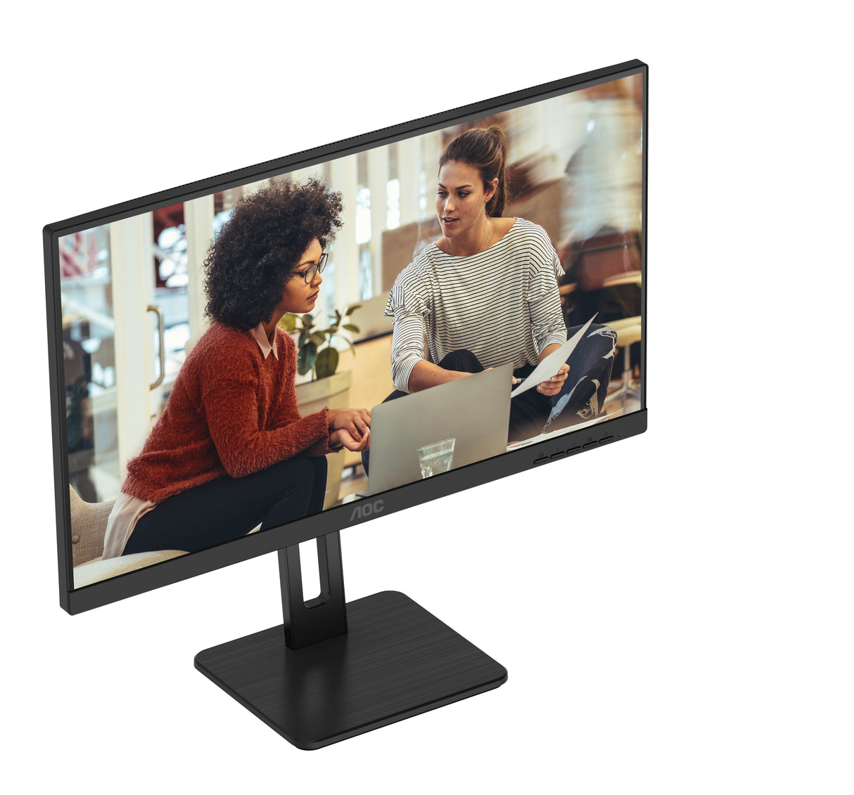 Monitor Aoc  27" U27e3uf 16:09 2xhdmi+Dp+Usb 4k Lift Negro