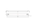 Roline 19-Zoll-Blindplatte Snap-In, 1 He, Schwarz
