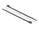 Delock 19465 Brida Para Cables Con Cabeza Plana La 110 X An 2,5 Mm 100 Piezas Negro