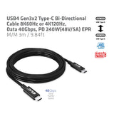 EAN 8719214472856 - CLUB3D CAC-1579 cable USB USB4 Gen 3x2 3 m USB C Negro imagen 5