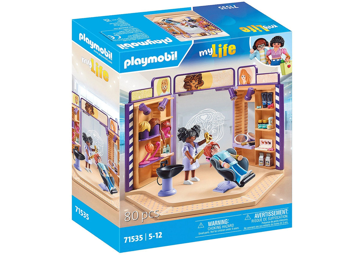 Playmobil 71535 Mylife Peluquería, Juguete De Construcción 71535