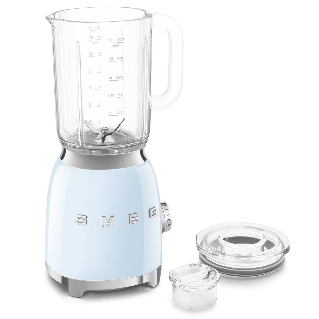 Batidora  De Vaso Smeg Azul Blf03pbeu