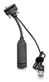 C2g Vga To Hdmi Dongle Adapter Converter Adaptador De Vídeo Hdmi Usb A Hd-15 (Vga) Macho Negro