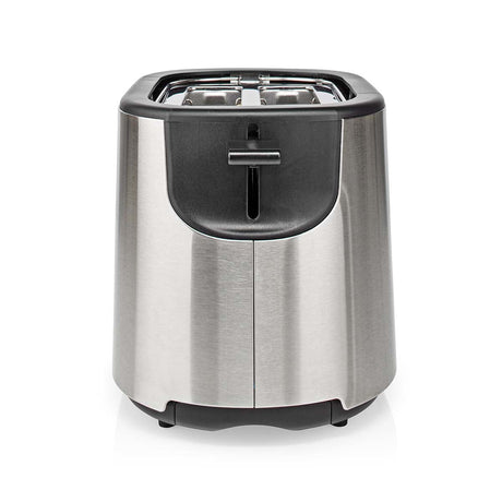 EAN 5412810336272 - Nedis KABT300EAL tostadora 7 2 rebanada(s) 1000 W Aluminio, Negro imagen 5