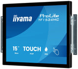 Iiyama 38.0cm (15") Tf1534mc-B8x 4:3 M-Touch Hdmi+Dp
