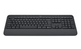 Logitech Signature K650 Teclado Inalámbrico Bluetooth 5.1 Qwertz Suizo Grafito