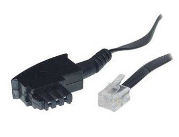 S-Conn 3m Tae F - Rj11 Negro, Transparente