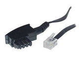 S-Conn 3m Tae F - Rj11 Negro, Transparente