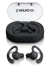 EAN 8711902043843 - Lenco EPB-460BK auricular y casco Auriculares True Wireless Stereo (TWS) gancho de oreja Deportes MicroUS imagen 1