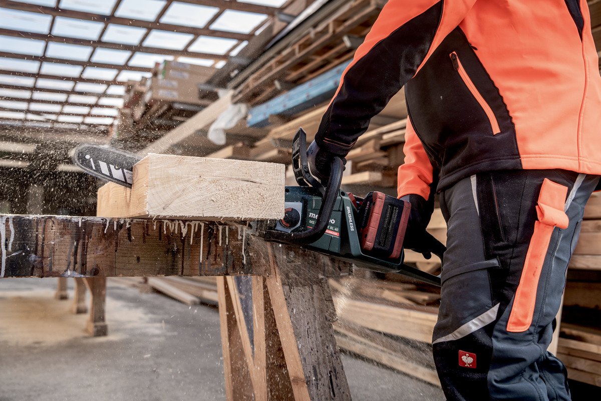 Motosierra De Batería Metabo Ms 36-18 Ltx Bl 40