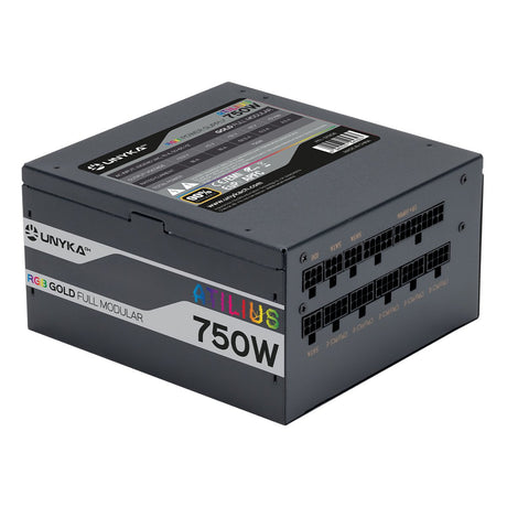 EAN 6940533545316 - UNYKAch ATX Atilus RGB Black 750W unidad de fuente de alimentación 20+4 pin ATX Negro imagen 2