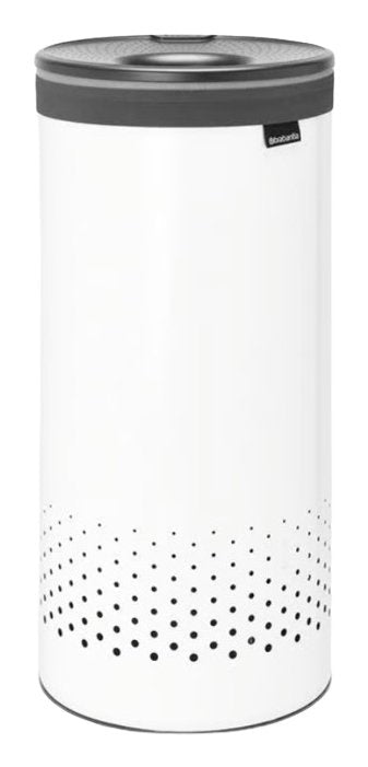 Brabantia Laundry Bin, 35 L Dark Grey / White