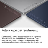 Portátil Hp Omnibook X Flip 2 En 1 Ia 14 Kc0004nsx Ryzen Ai 7 450 32gb Ssd 1tb 14 " W11h