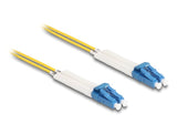 Delock Lwl Cable Lc Duplex A Lc Duplex Singlemode Os2 Winkelbar 0,5 M