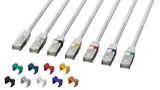 Cat6a S/Ftp 0,5m White Lszh,  High-Flex