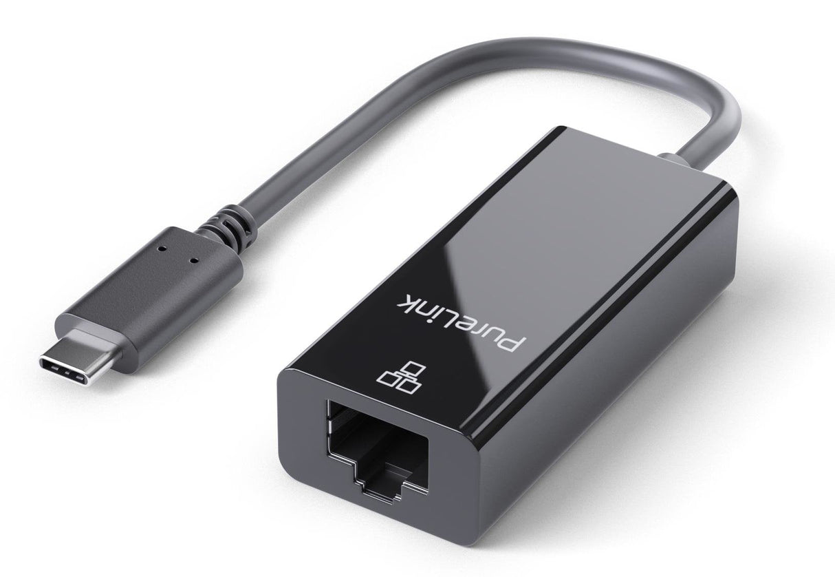 Adaptador Purelink Usb-C A Ethernet - Gigabit 1000mbps - Iseries - Negro - 0,
