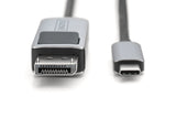 EAN 4016032483908 - Digitus DB-300334-020-S adaptador de cable de vídeo 2 m USB Tipo C Negro imagen 2
