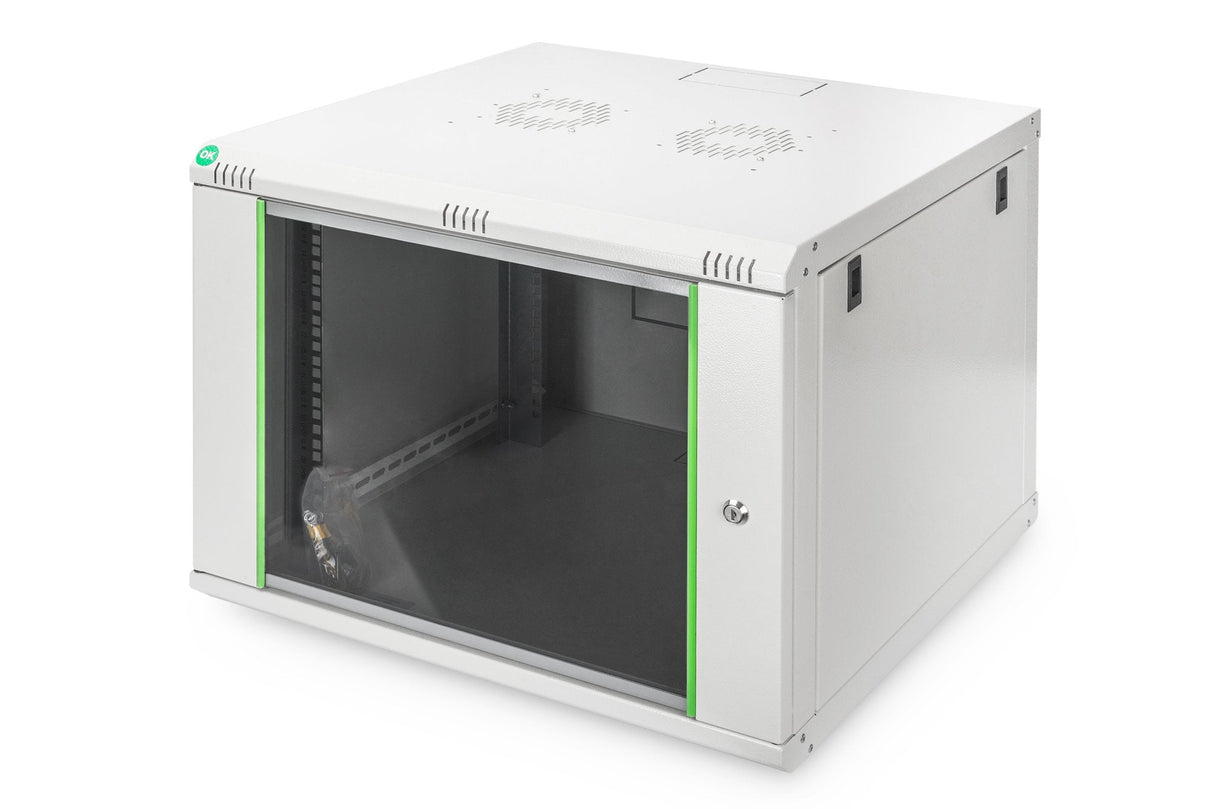 Digitus Dn-19 07u-6/6-Ec Armario Rack 7u Bastidor De Pared Gris