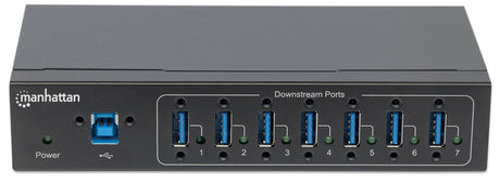 EAN 0766623164405 - Manhattan 164405 hub de interfaz USB 3.2 Gen 1 (3.1 Gen 1) Type-B 5000 Mbit/s Negro imagen 4