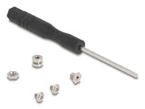 Delock Adaptador M.2 Key A+E Macho A M.2 Key M Slot