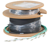 Lwl-Cable, Trunkcable U-Dq(Zn)Bh 4g 50/125, Lc/Lc Om4 180m