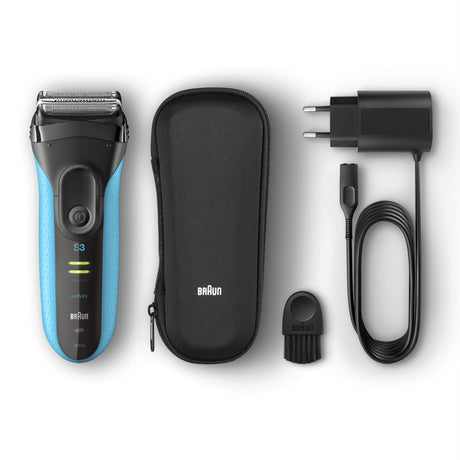 EAN 4210201131694 - Braun Series 3 ProSkin 3045s Máquina de afeitar de láminas Recortadora Negro, Azul imagen 5