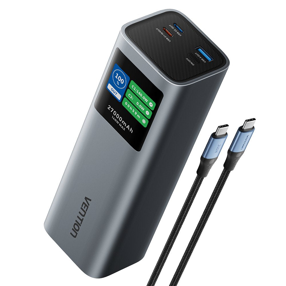 EAN 6922794790919 - Vention FKEH0 batería externa 27000 mAh Gris imagen 1