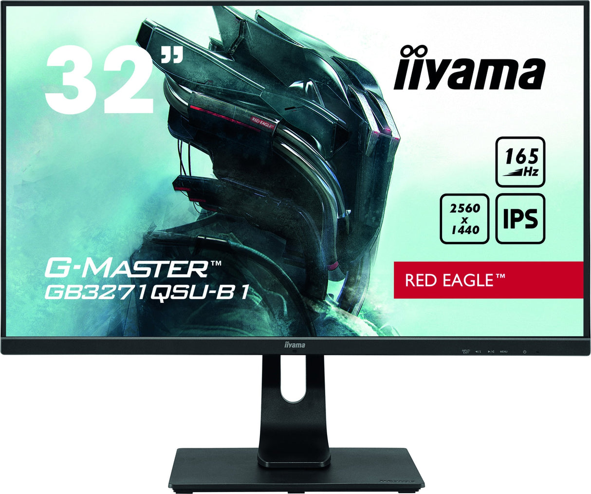 Monitor Iiyama 34 G-Master Gb3271qsu-B1 1ms,Hdmi,Dp,Sp,144hz