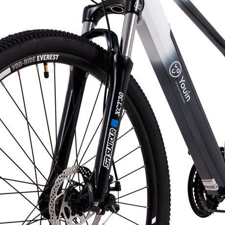 EAN 8434127501508 - Youin You-Ride Everest Negro, Blanco Aluminio L 73,7 cm (29") imagen 3