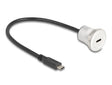 EAN 4043619881833 - DeLOCK 88183 cable USB 0,3 m USB C Negro, Plata imagen 1