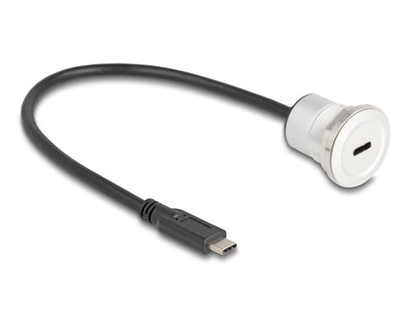 EAN 4043619881833 - DeLOCK 88183 cable USB 0,3 m USB C Negro, Plata imagen 1