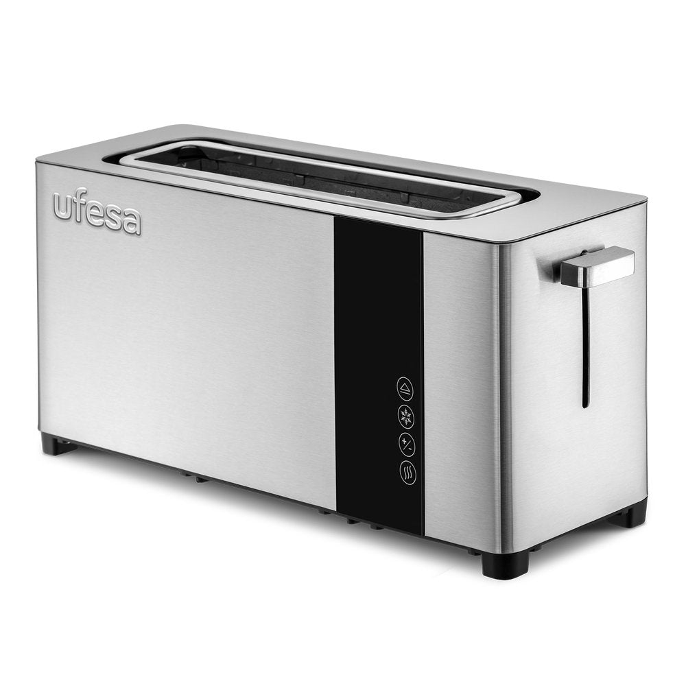 Tostadora Ufesa 71305541 Plus Delux Con 1 1050w Inox/Negro