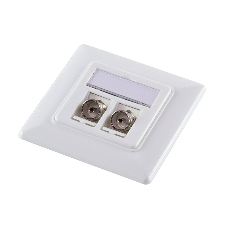 Kab Keystone Verbinder Iec Female > F-Type Female Logilink