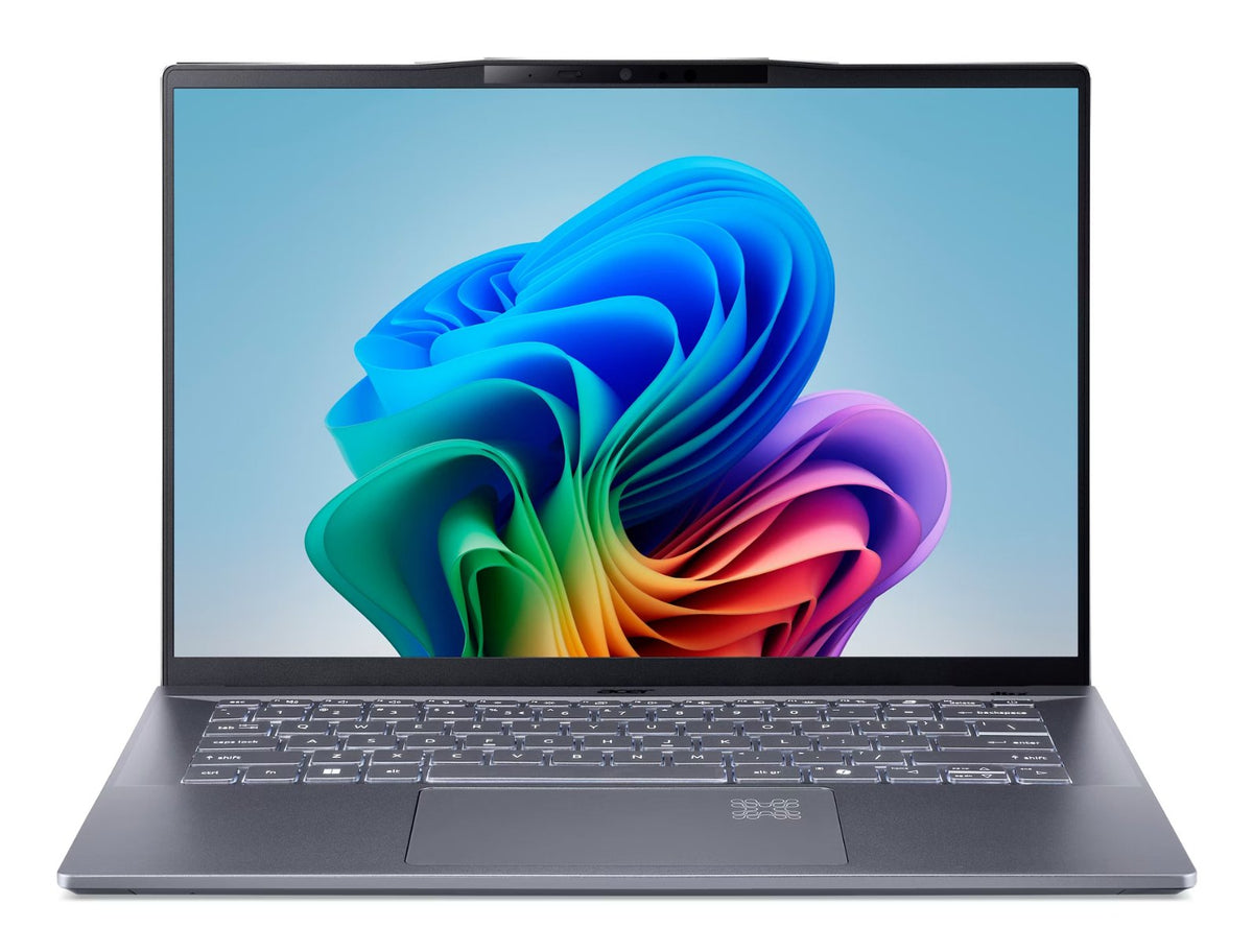 Portatil  Laptop Acer Swift 14.5inch Qualcomm Adreno 16gb Ram Snapdragon X Plus 1tb Ssd Qwerty - Windows 11 Home - Grey
