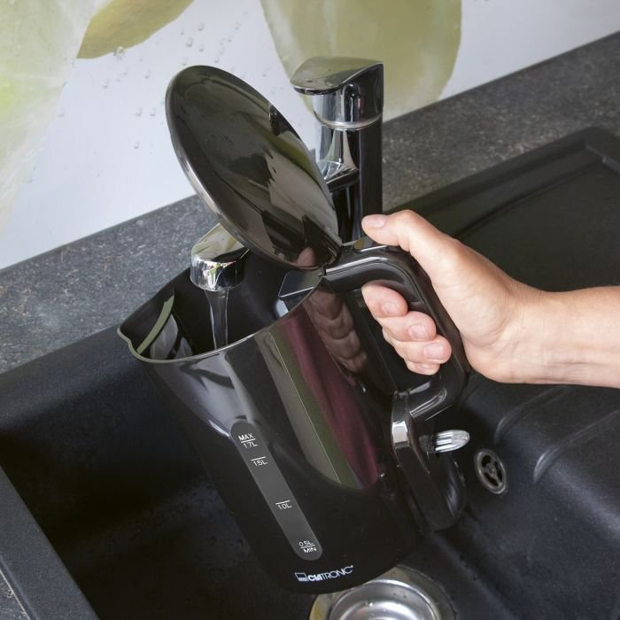 Hervidor Elektryczny Inalámbrico 1,7l Wk 3835 Clatronic Czarny