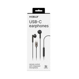 EAN 8021735195757 - Celly UP1100TYPEC Auriculares Alámbrico Dentro de oído Llamadas/Música USB Tipo C Negro imagen 5
