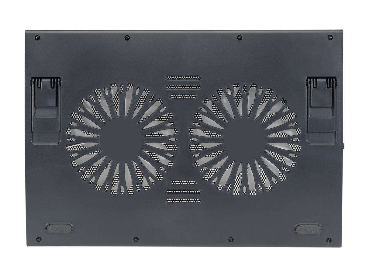 Base Refrigeracion Para Portatiles Conceptronic 2 Ventiladores 125mm Hasta 17