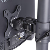 Startech.Com Dual Monitorhalterung 124,46cm 49zoll Fur 2 Vertikal Gestapelte Monitore 2x 16 Kg Vesa Bildschirmhalterung-Monitorarm