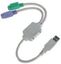 EAN 4260113560549 - M-Cab USB A - 2 x PS/2 cable ps/2 0,15 m 2x 6-p Mini-DIN Blanco imagen 1