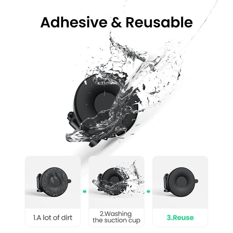 Ugreen 60990b Soporte Para Teléfono Gravity Con Ventosa Negro