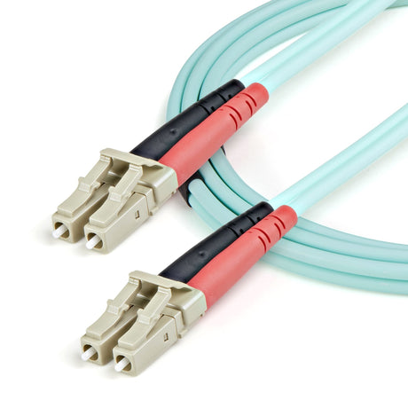 EAN 0065030827065 - StarTech.com A50FBLCLC1 Cable de fibra óptica e InfiniBand Color aguamarina imagen 3