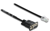 Delock Serie Rs-232 422 485 Adapterk Sub-D 9 Bu>Rj45 St 2m