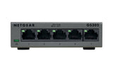 Switch Netgear Gs305-300pes 5ptos Poe Negro Gs305-100pes