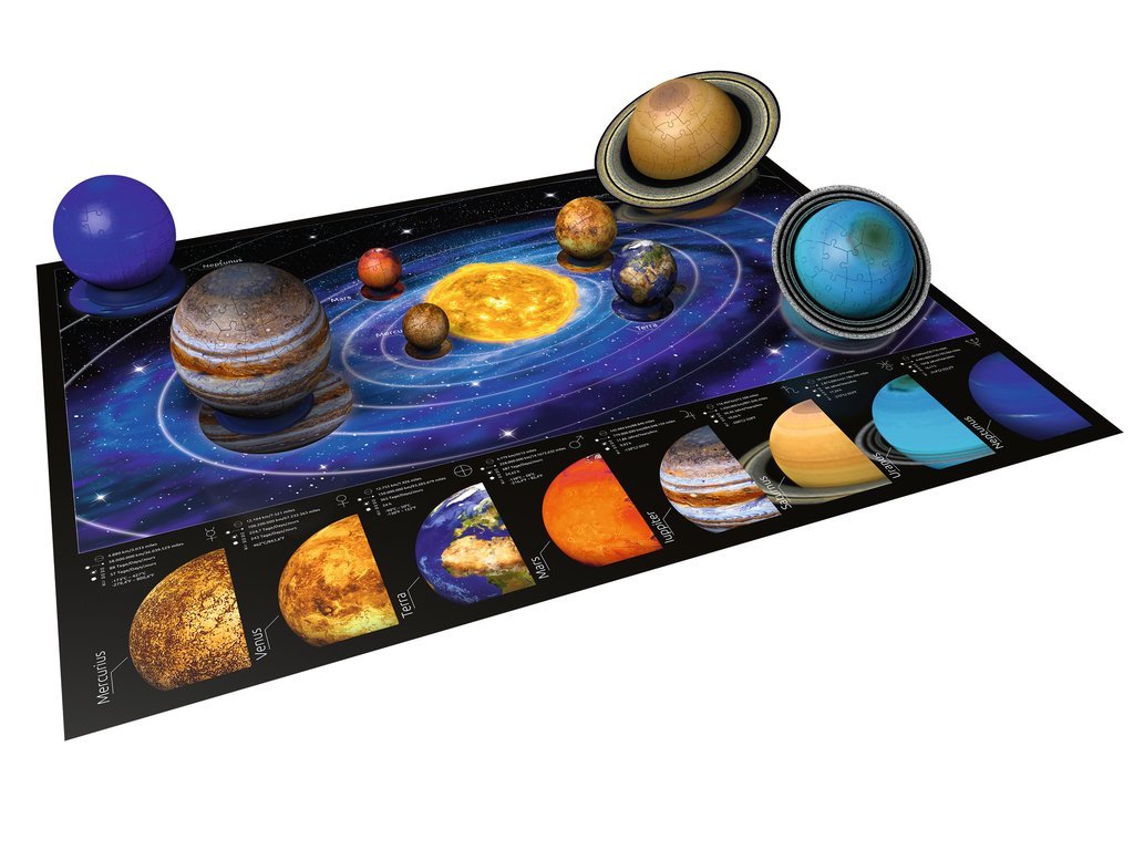 Puzzle  Ravensburger Sistema Planetario Rompecabezas 3d 116683