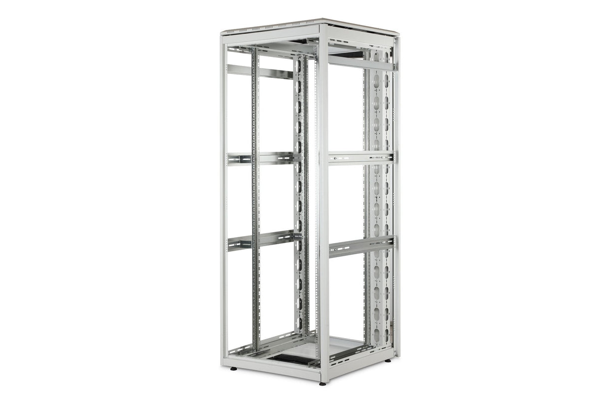 Armario De Red De 42ua Unique, 2053x800x800 Mm Bastidor Abierto, Gris
